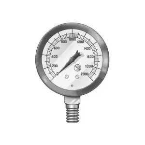 Lincoln Industrial 66689 PRESSURE GAUGE