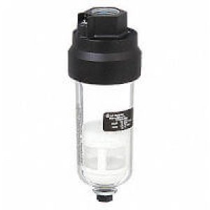 17-016-104 17-016 Series drip leg drain, 1/3 pint transparent bowl, 1/2" NPT ports