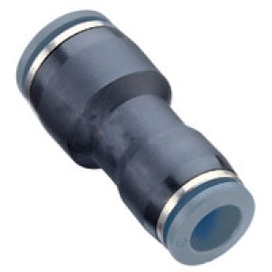 C20200302 Straight union (unequal), 3/16" and 5/32" tube O/D