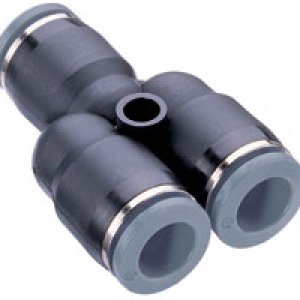 C20820200 Union Y, 5/32" tube O/D