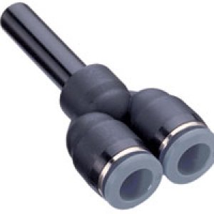 C20840202 Stem Y, 5/32" stem, 5/32" tube O/D ports
