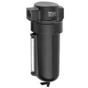 F17-B00-A3DC F17 Series, general purpose filter, 1-1/2" BSPP ports, 40 µm, auto drain, metal bowl with sight glass