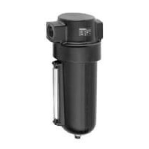 F17-800-A1DA F17 Series, general purpose filter, 1" PTF ports, 5 µm, auto drain, metal bowl with sight glass