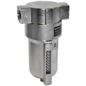 F22-400-A2DA F22 Series, stainless steel filter, 1/2" PTF ports, 25 µm, auto drain