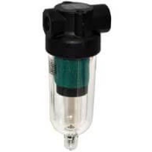 F39-200-M0TA F39 miniature coalescing filter with manual drain, 1/4" PTF ports