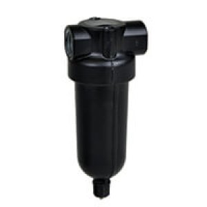 F39-200-M0MA F39 miniature coalescing filter with manual drain, 1/4" PTF ports