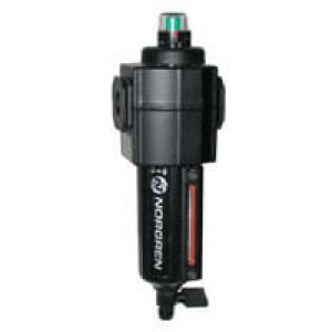 F73C-2AD-QD0 Excelon F73C Series, oil removal (coalescing) filter, 1/4" PTF ports, manual drain, metal bowl, with service life indicator