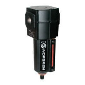 F74G-4AN-QD1 Excelon F74G Series, general purpose filter, 1/2" PTF ports, 5 µm, manual drain, metal bowl with liquid level indicator