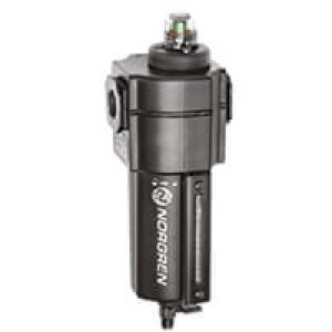 F74C-3AD-QD0 Excelon F74C Series, oil removal (coalescing) filter 3/8" PTF ports, manual drain, metal bowl with sight glass