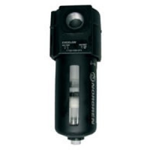 F74G-4AN-AP3 Excelon F74G Series, general purpose filter, 1/2" PTF ports, 40 µm, auto drain, transparent bowl with guard