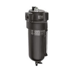 L17-800-OPDA L17 Series, oil-fog lubricator, 1" NPT ports, metal bowl, with drain, with sight glass