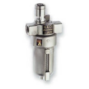L22-405-OPDA L22 Series, stainless steel, oil-fog lubricator, 1/2" NPT ports, manual drain