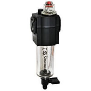 L72M-2AP-QTN Excelon L72M Series, micro-fog lubricator, 1/4" NPT ports, transparent bowl, manual drain