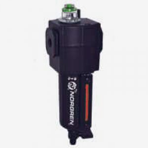 L74C-3AP-QDN Excelon L74C Series, oil-fog lubricator, 3/8" NPT ports, metal bowl with liquid level indicator, manual drain
