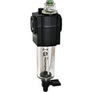 L72C-2AP-QTN Excelon L72C Series, oil-fog lubricator, 1/4" NPT ports, transparent bowl, manual drain