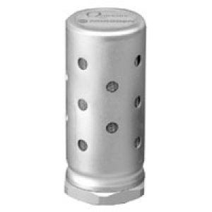 MA001A Quietaire Series, heavy duty muffler, 1/8" NPT female thread, brass wire element
