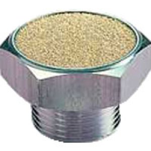 MV006A Quietaire Series, breather vent, sintered bronze element, 3/4" NPT male thread