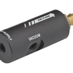 NJSM-40UM-S32M01 Cylindrical Vacuum Pump ? Ultra-Miniature 27"Hg w/VCF2 Silencer