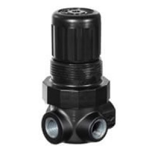 R07-200-NNAA R07 Series, mini regulator, 1/4" PTF ports, non-relieving, without gauge, 1 to 10 PSI outlet pressure range