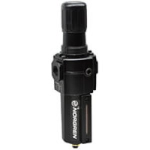 B74G-3AK-AD3-RMN Excelon B74G Series, filter/regulator, 3/8" PTF ports, relieving, 40 µm, auto drain, metal bowl with sight glass, without gauge