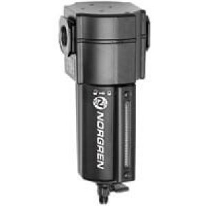 F74G-4AN-QD3 Excelon F74G Series, general purpose filter, 1/2" PTF ports, 40 µm, manual drain, metal bowl with liquid level indicator