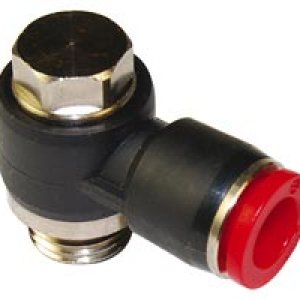 C0A510418 Banjo Flow Control, 4mm tube O/D, M5 thread