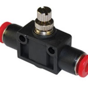 C00GE0400 In-Line Flow Regulators (Block Form) Uni-Directional,4mm tube O/D