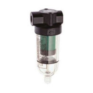 F39-100-A0TA F39 miniature coalescing filter with autodrain, 1/8" PTF ports