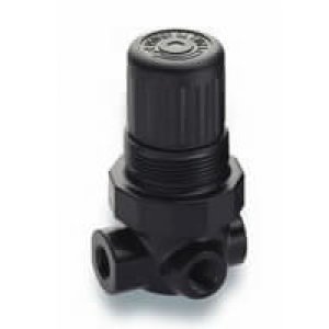R07-100-RNAA R07 Series, mini regulator, 1/8" PTF ports, relieving, without gauge, 1 to 10 PSI outlet pressure range