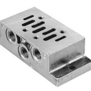C/P19126 ISO #1, single station sub-base, 1/4" side ported