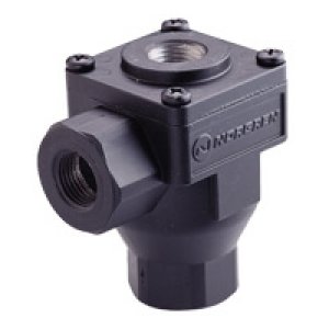 T70A1800 T70 Series, quick exhaust valve, 1/8" NPT (inlet, outlet & exhaust) ports