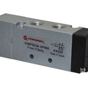 V50P5D3A-XP0900 V50 Series, 5/2 valve, air/spring, 1/8" NPT ports