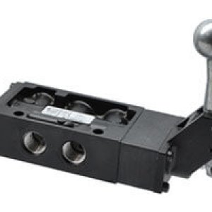 K71DA00KC0KL1 Nugget 200 Series 5/2 lever/lever actuated 1/4" NPT ported valve