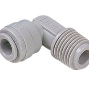 D24450638 Elbow Adapter, 3/8" tube O/D, 3/8" NPT thread