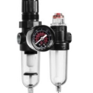 PTH-100-A1AA 07 Series (PTH) miniature filter with regulator and lubricator, with autodrain, micro-fog lubricator, 1/8" PTF ports