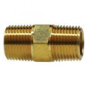 Anderson Brass 122AH-C 3/8"122AH Hex Nipple Heavy Pattern Fittings