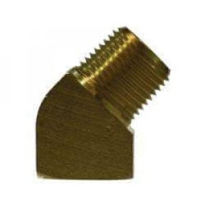 Anderson Brass 124A-B 1/4"  124A Street Elbow 45 Fittings