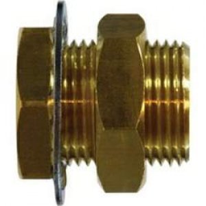 Anderson Brass 129A-B 1/4"129A Coupling, FPT to Straight Thread Fittings