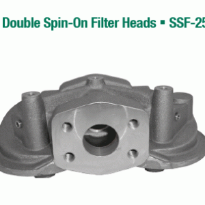 Stauff SSF-25-B1.7-1 DUAL FILTER HEAD