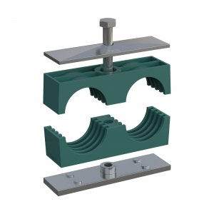Stauff SP1095/095DPPGDAS 3/8"T TWIN