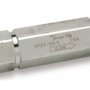 Parker Snap Tite CPIFF-2P-5 1/4" In Line Check Valve