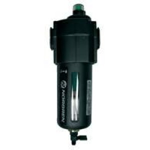 F74C-4AD-QP0 Excelon F74C Series, oil removal (coalescing) filter 1/2" PTF ports, manual drain, polycarbonate bowl with metal guard
